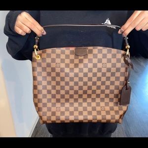 Louis Vuitton Graceful PM (Damier Ebene-Material)
